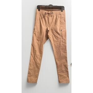Hurley Ripstop Cargo Pants Jogger Mens Small Khaki Slim Stretch New